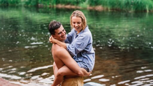 Flirten in der Natur