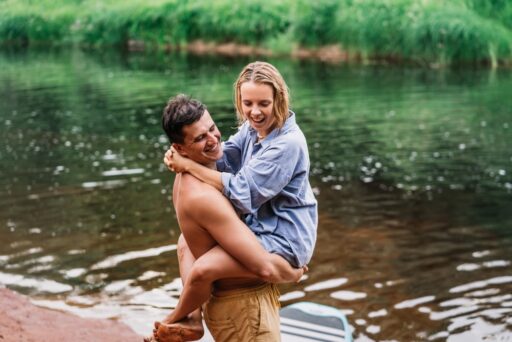 Flirten in der Natur