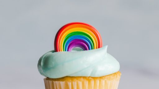 LGBTQ+ Cupcake