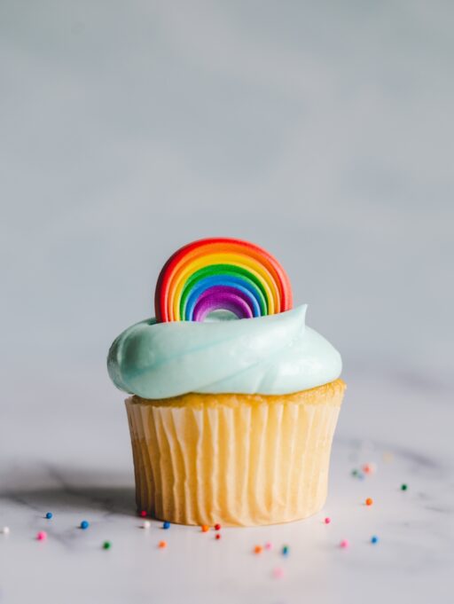 LGBTQ+ Cupcake