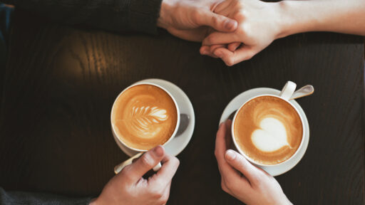 Liebe im Cafe