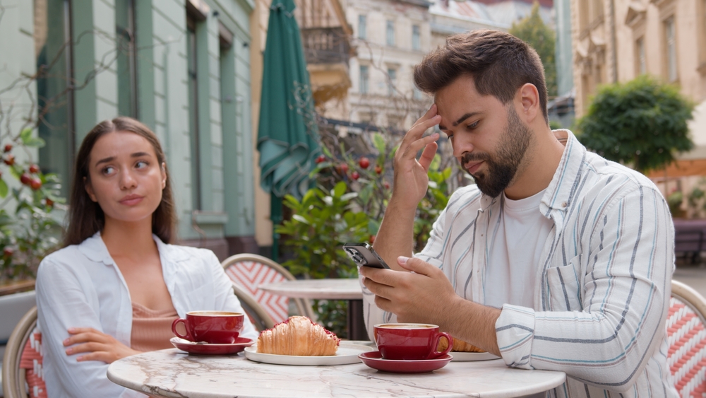 Paar beim Date - Es passt nicht
