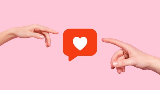 Onlinedating - Zwei Menschen treffen sich