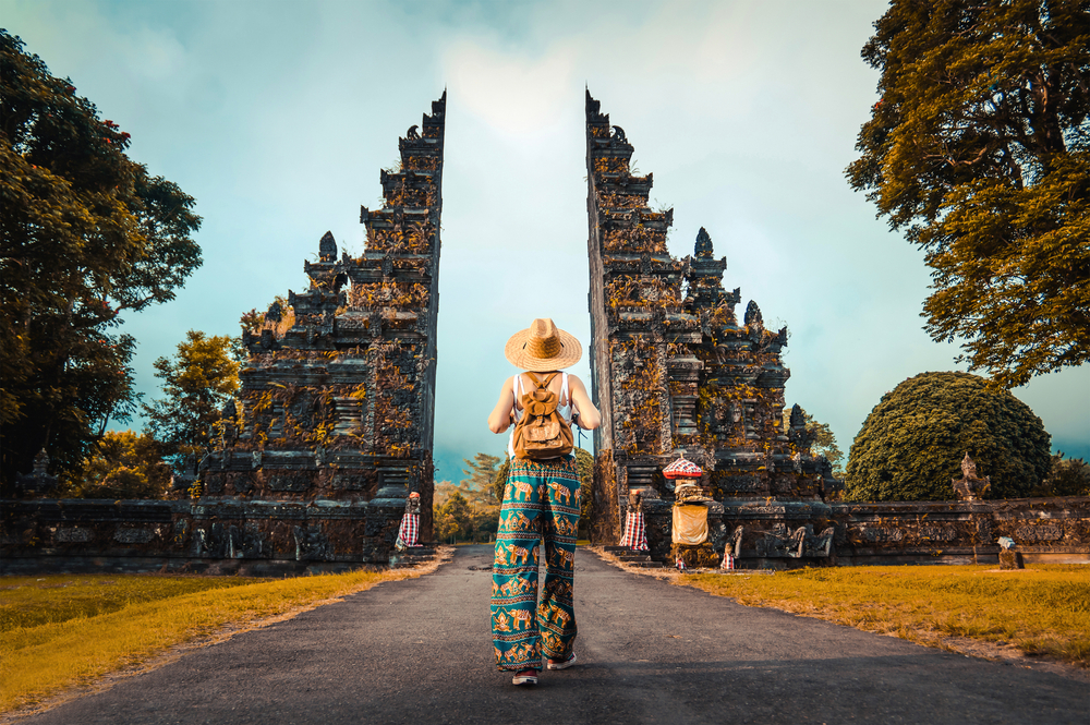 Frau in Thailand