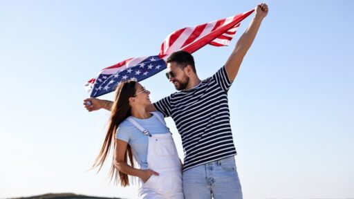 Paar in den USA