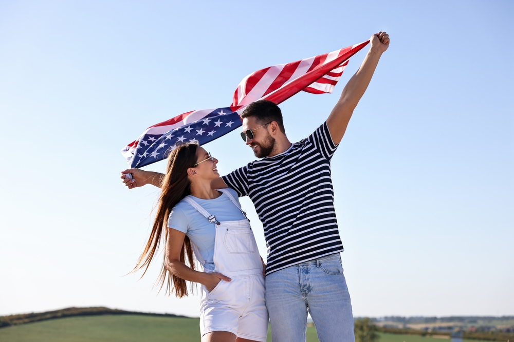 Paar in den USA